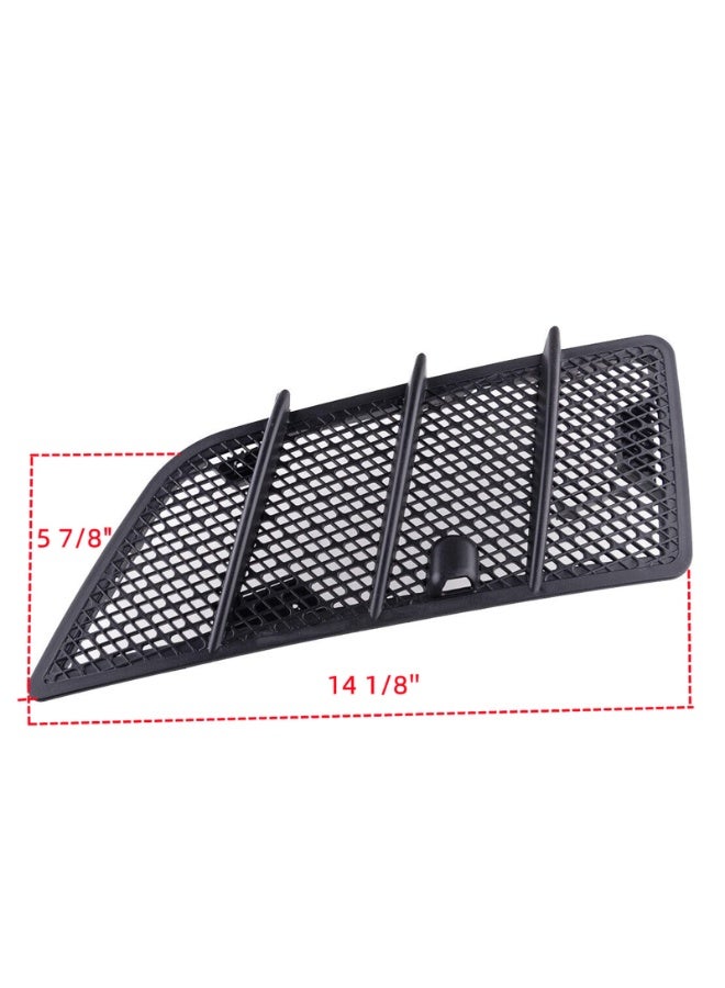 KISSUN 1648804305 1648804405 Pair Hood Air Vent Grille Cover for Mercedes W164 ML350 ML450 ML550 ML63 AMG GL320 GL350 GL450 GL550 Class 2008-2011 2009 2010 Hood Air Vent Cover Left Right - Image 5